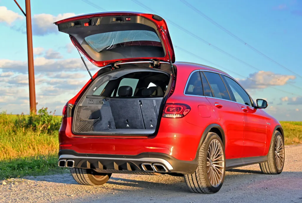 AMG GLC 63 Cargo area