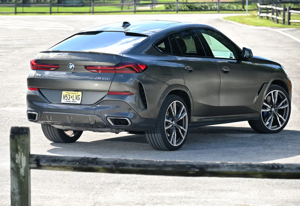 BMW X6 rear view