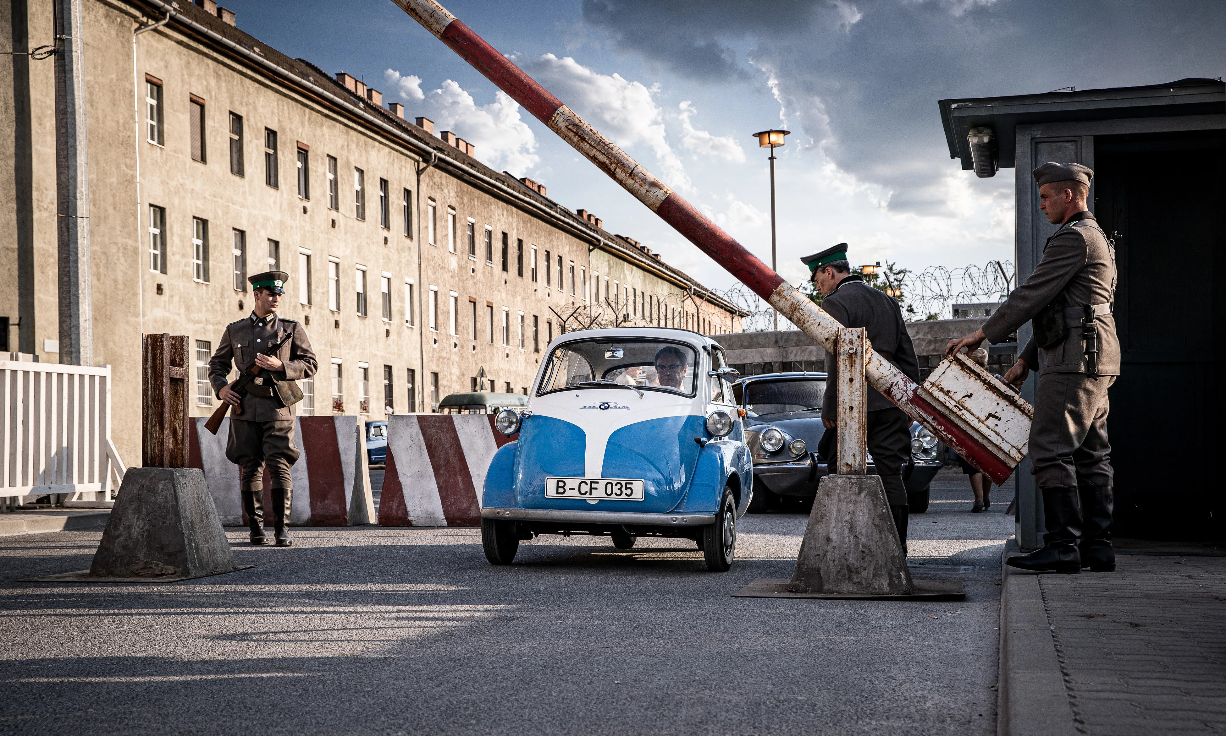 BMW Isetta Berlin Wall