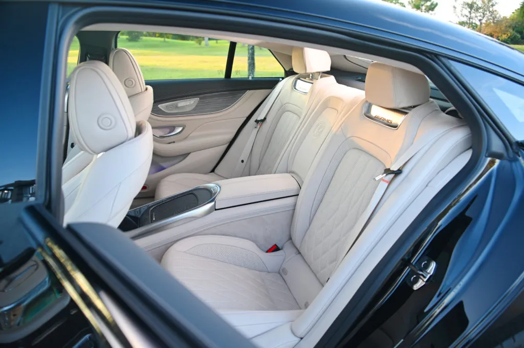 Mercedes-Benz AMG GT rear seat