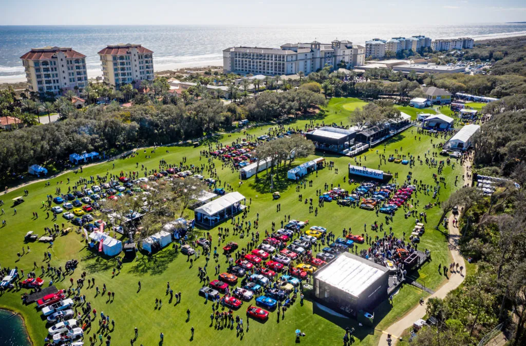 Amelia Island from the air