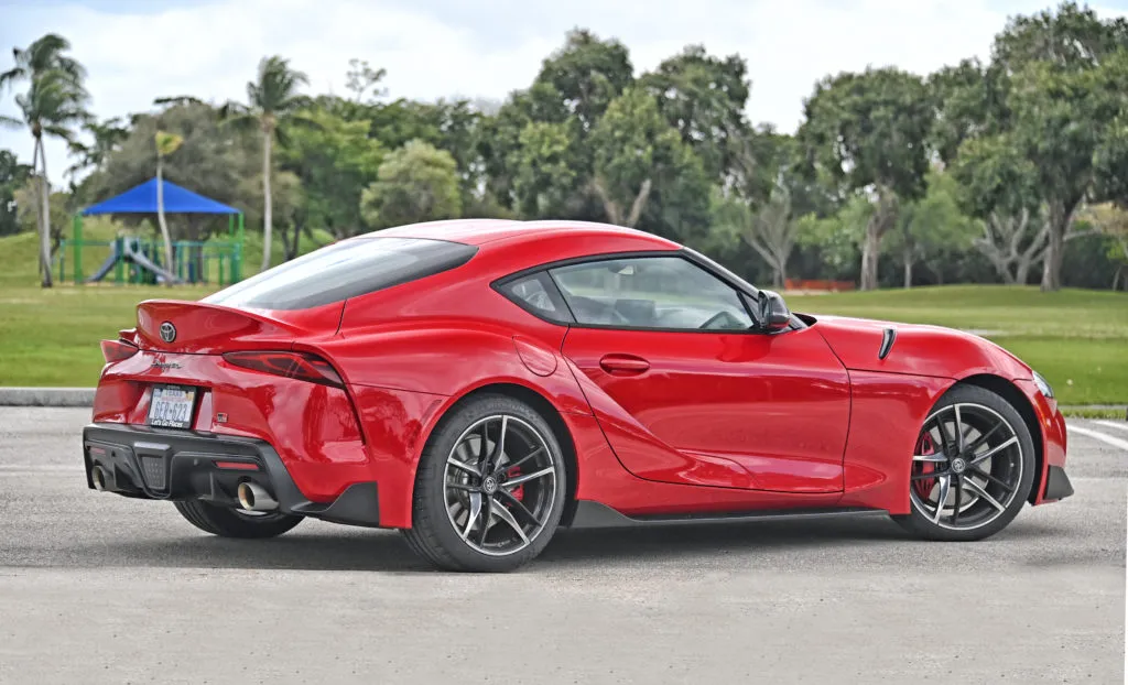 Toyota Supra rear