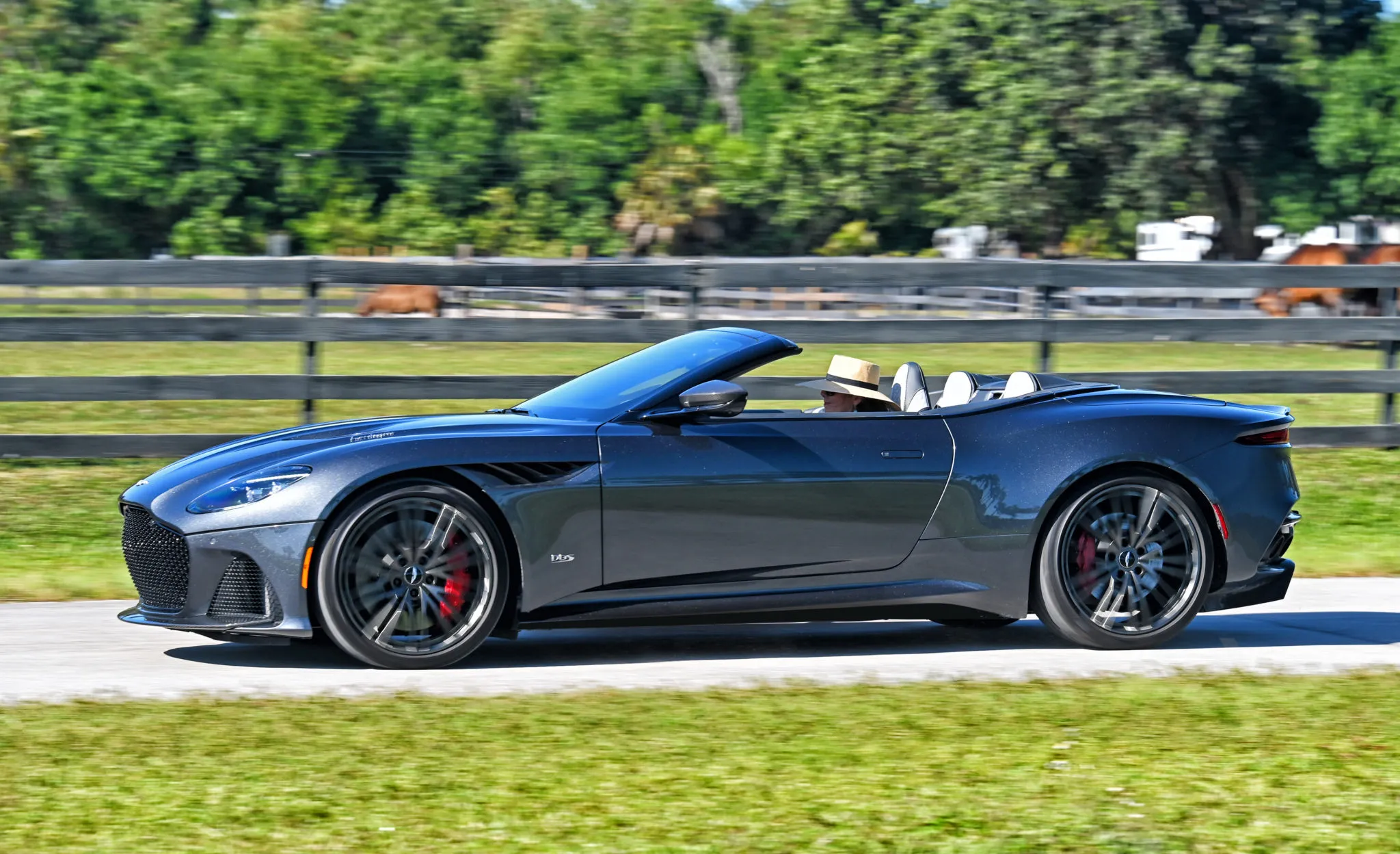 Aston Martin DBS rolling