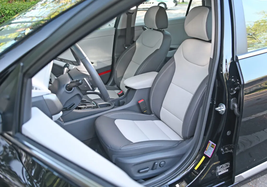 ioniq front seat