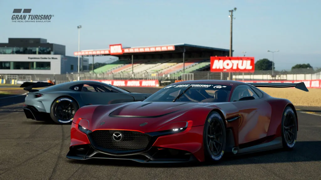 Mazda RX-Vision GT3 track