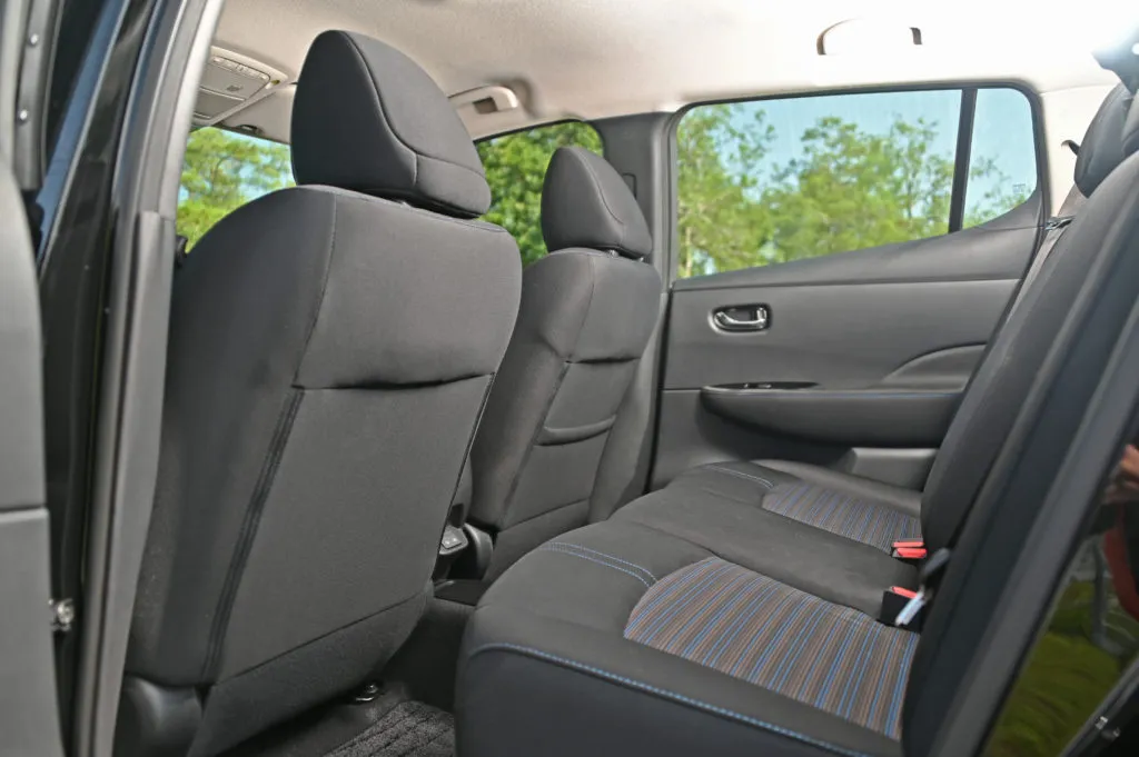 back seat in the leaf