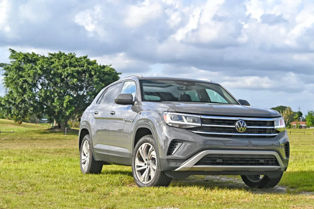 Atlas Cross Sport on the prairie