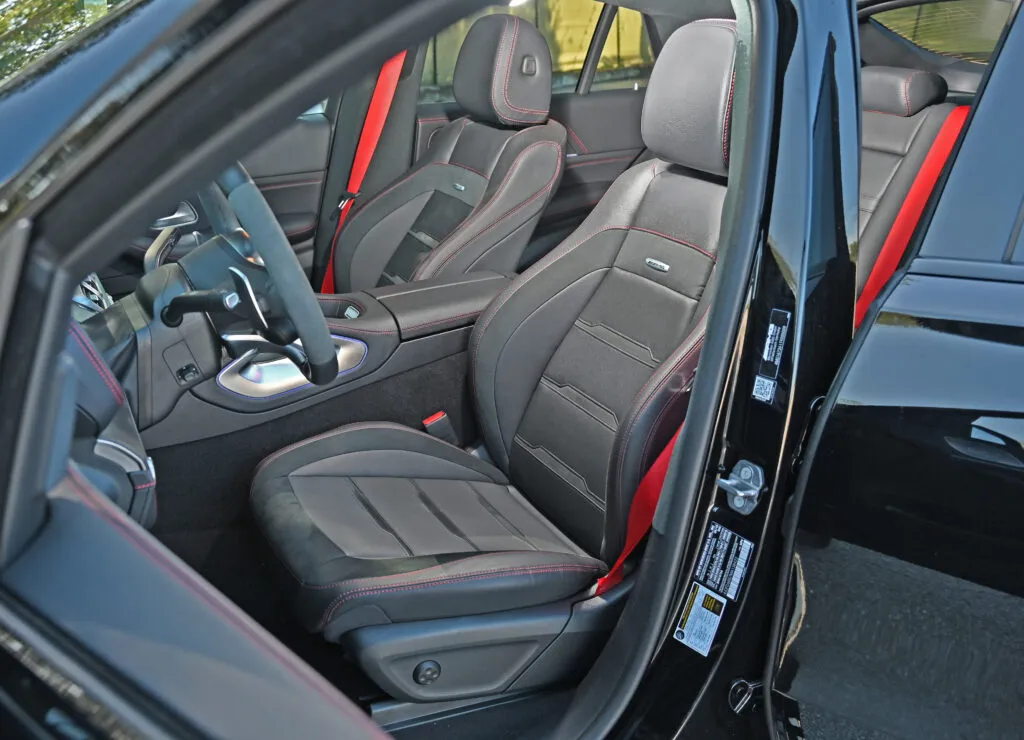 front seat AMG GLE