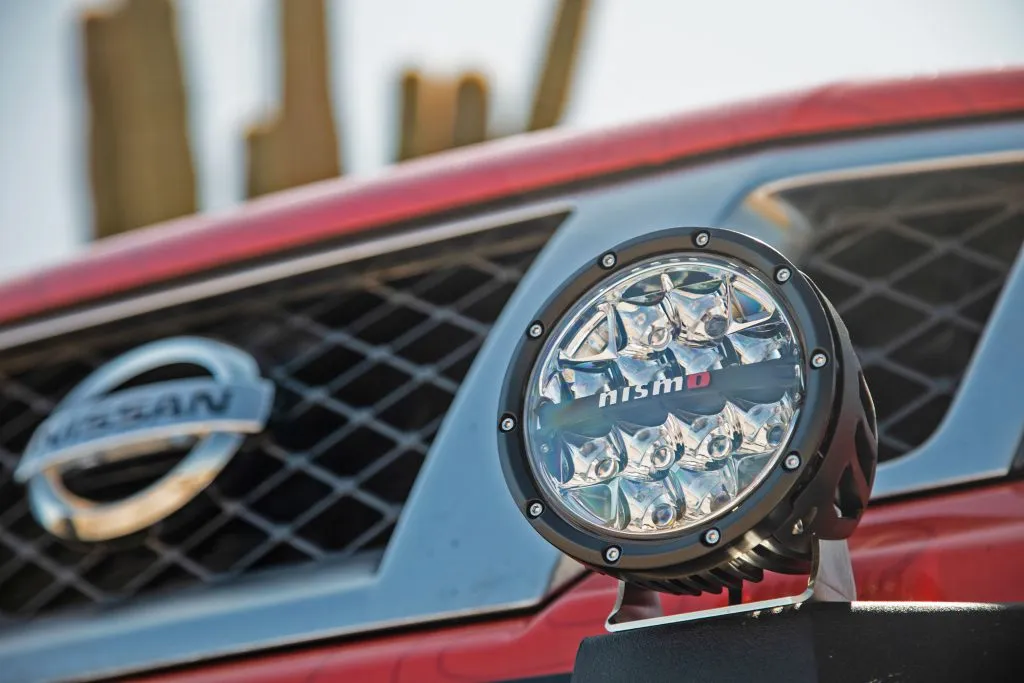 Rally lights on Nissan Frontier