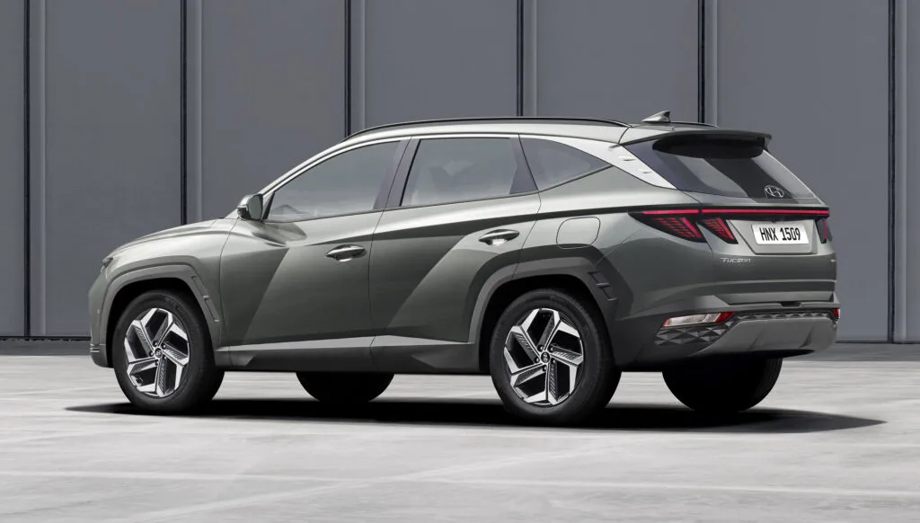 Hyundai Tucson rear three 