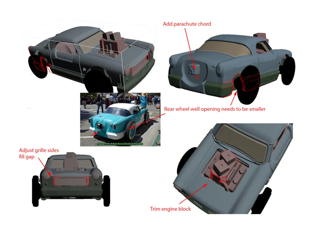 Hot Wheels CAD design