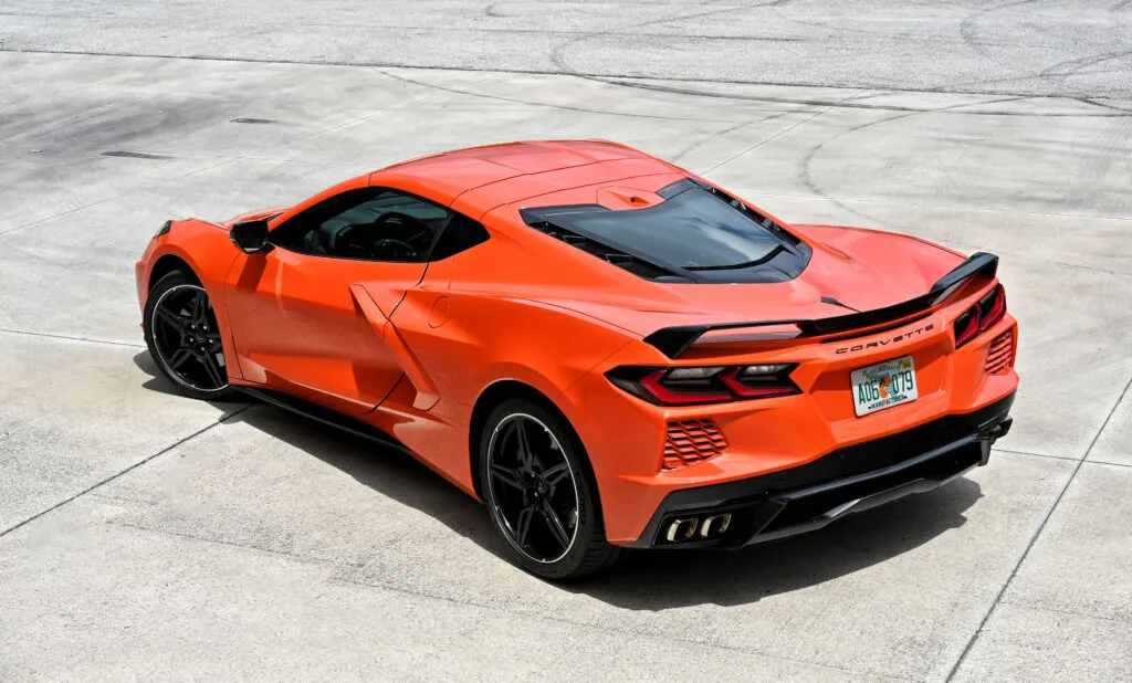 Corvette Stingray rear view