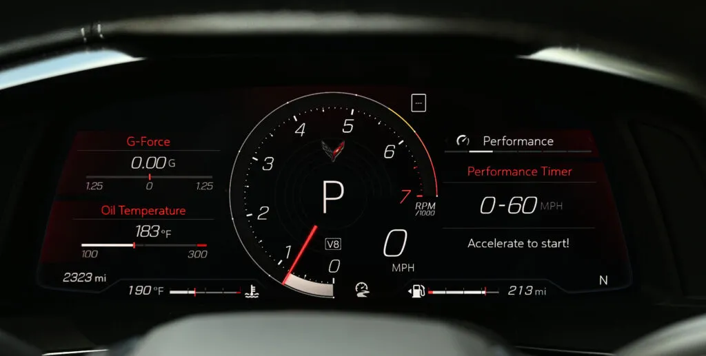 Chevy Corvette Stingray horsepower