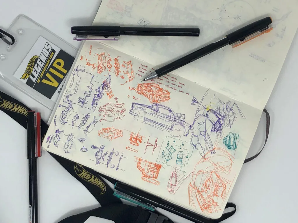 Hot wheels sketches