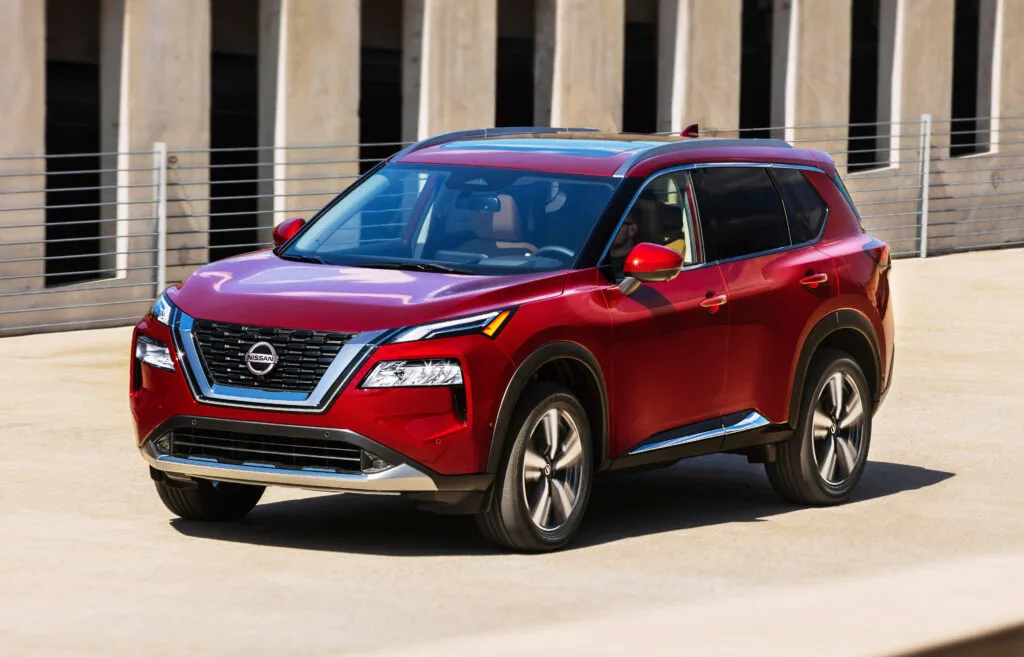 Nissan Rogue rooftop