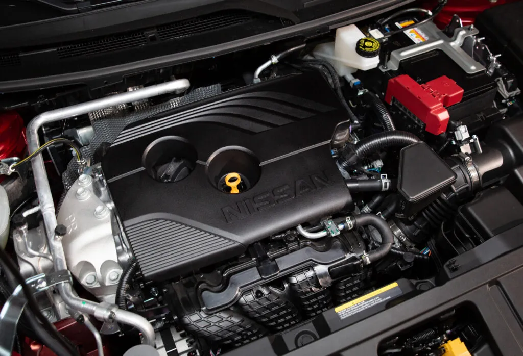 new 2021 Rogue 2.5 liter four-cylinder