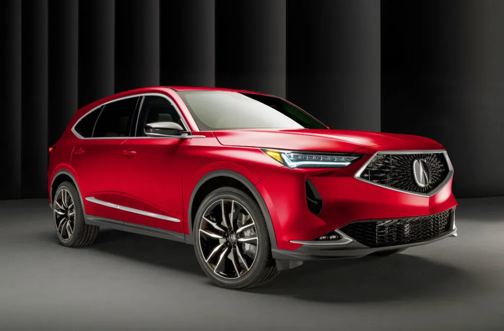 Acura MDX red
