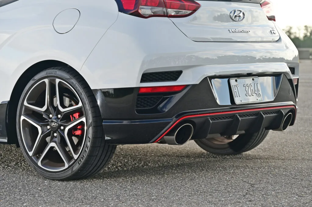 rear diffuser Hyundai Veloster