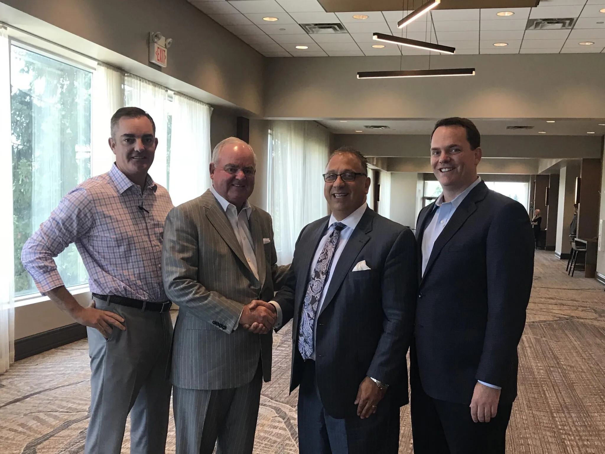 Eddie Napleton and father Edward Napleton