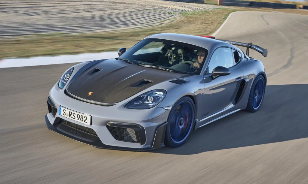 Automobility show Porsche Cayman GT4 RS 