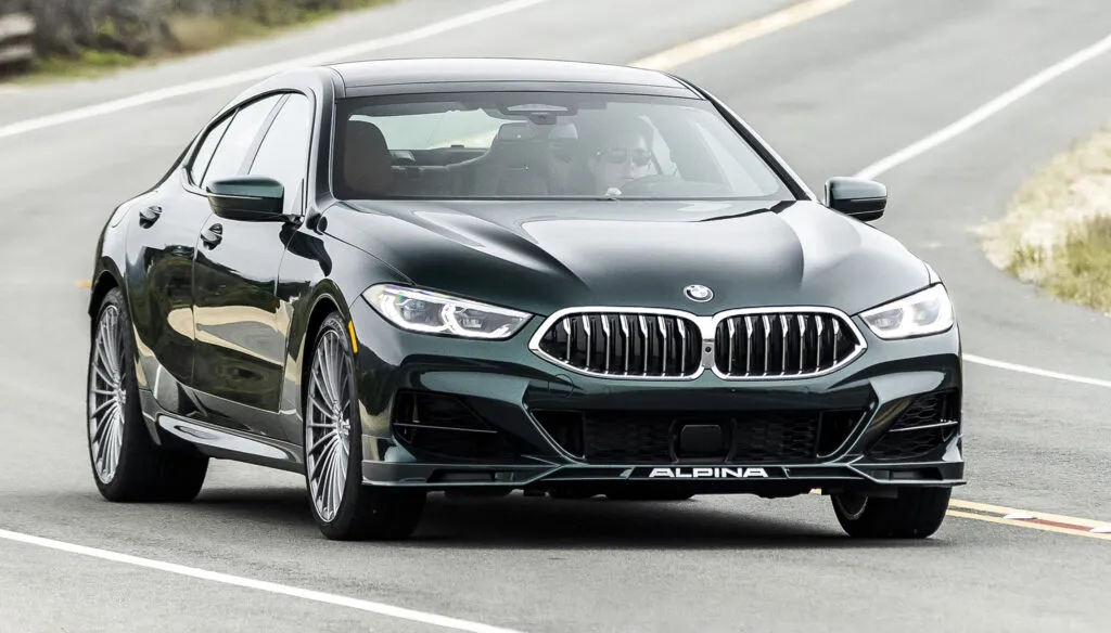 front view B8 Gran Coupe