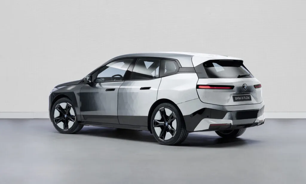 New BMW with iX Flow