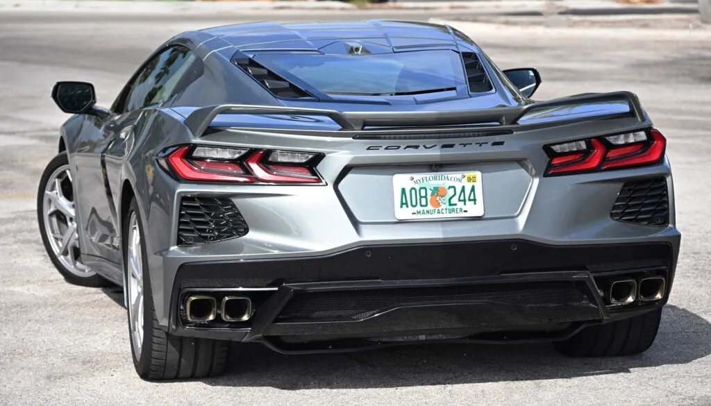 Corvette rear view