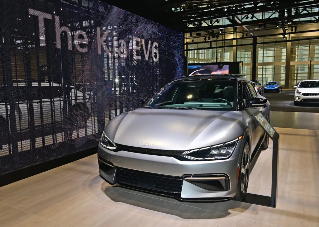 Kia EV6 at CHicago Auto Show