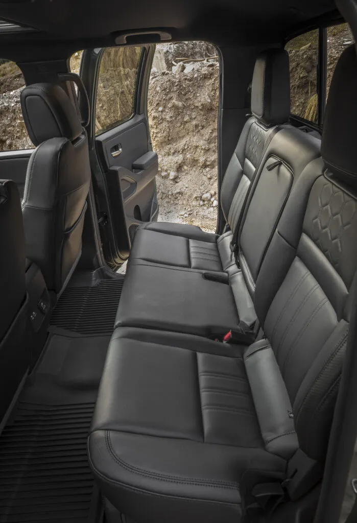Frontier Rear seat
