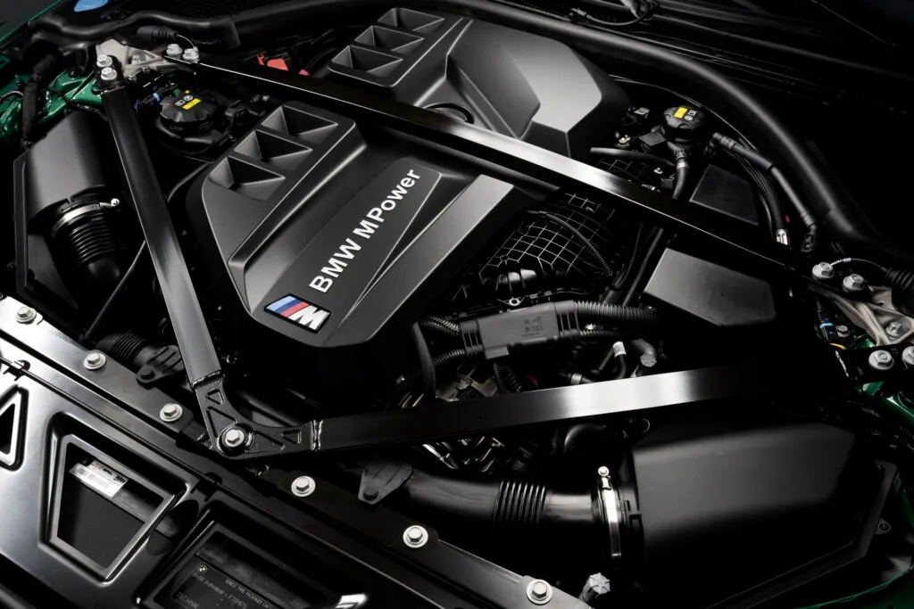 2022 BMW M3 Competition xDrive engine