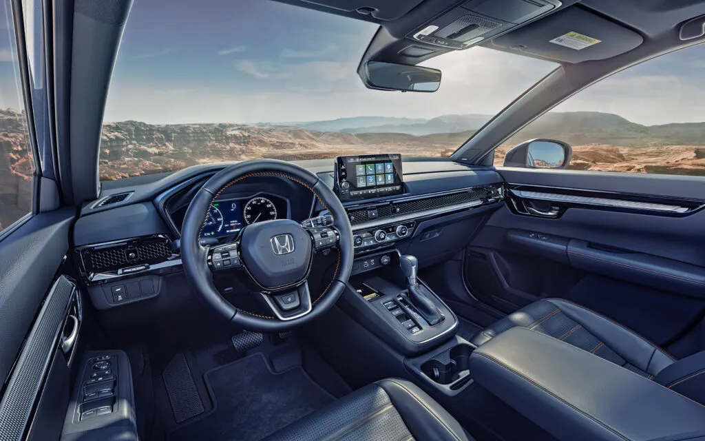 CR-V Touring dashboard