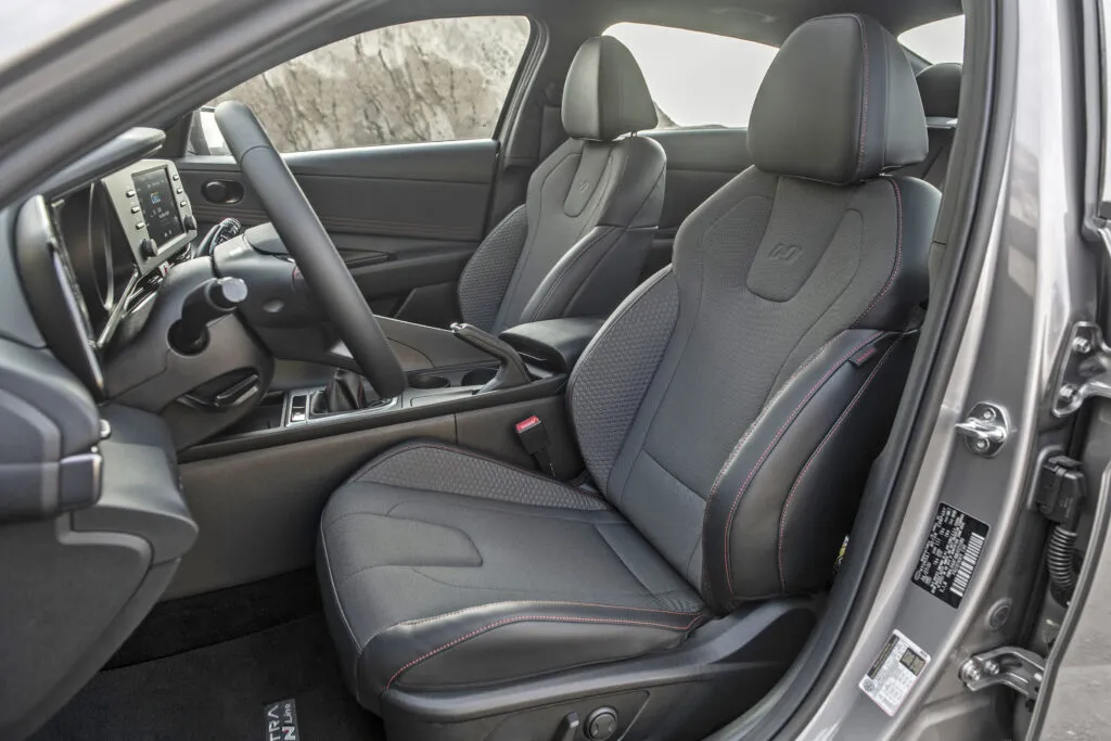 Elantra front seats