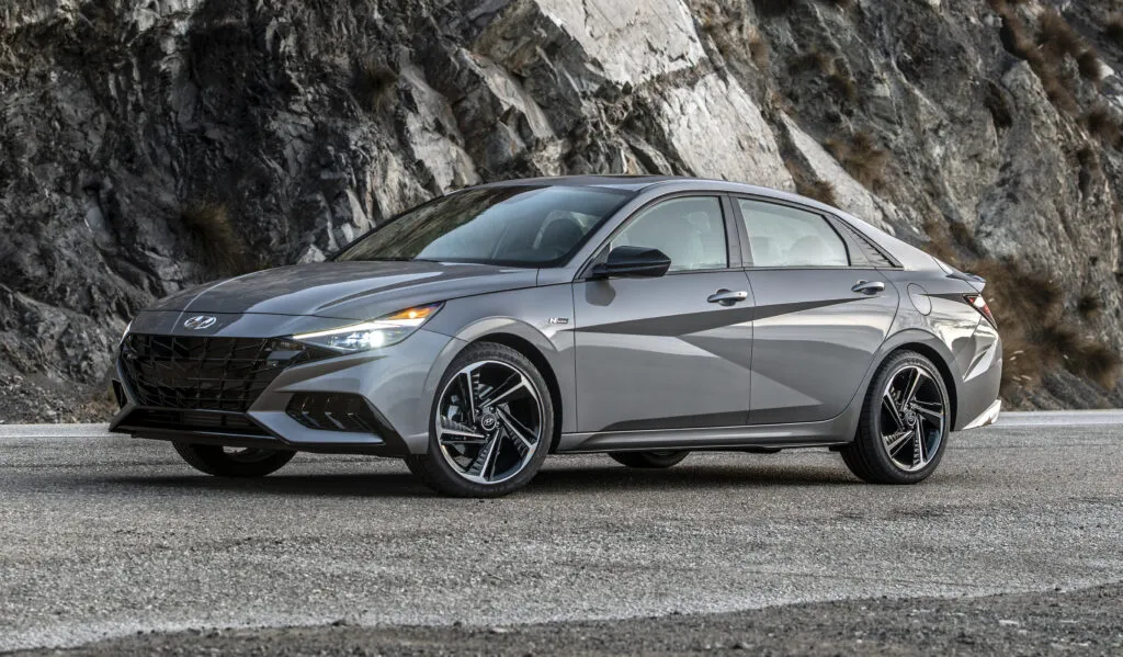 Left front hero elantra n line