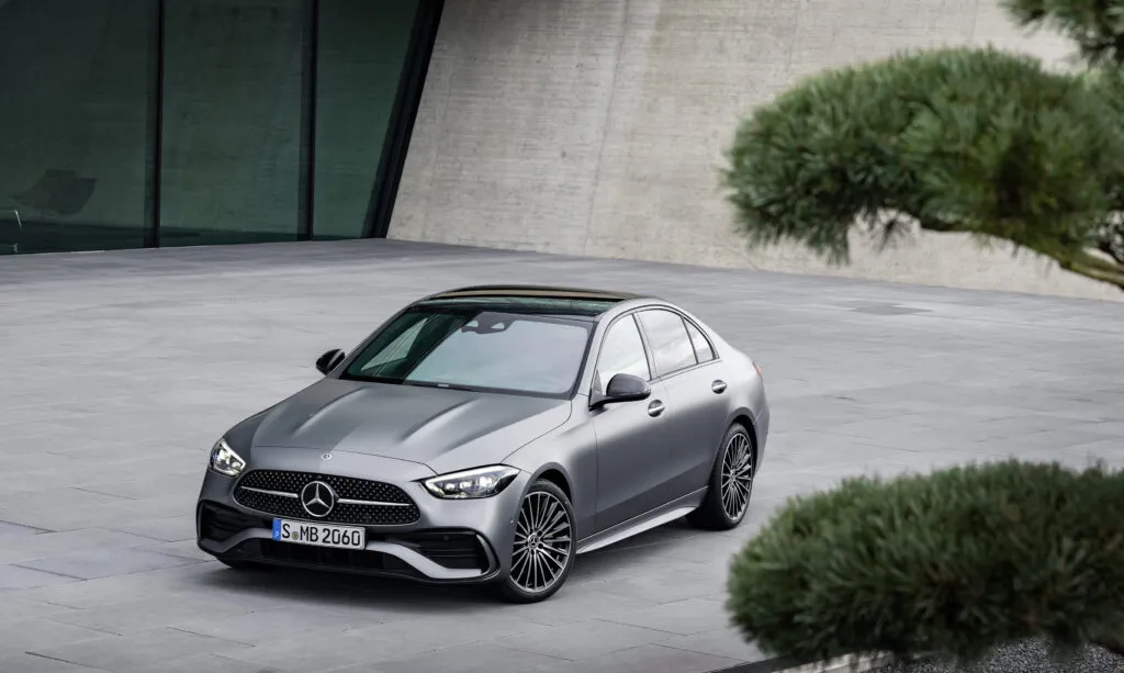 Mercedes-Benz C 300 4MATIC from above