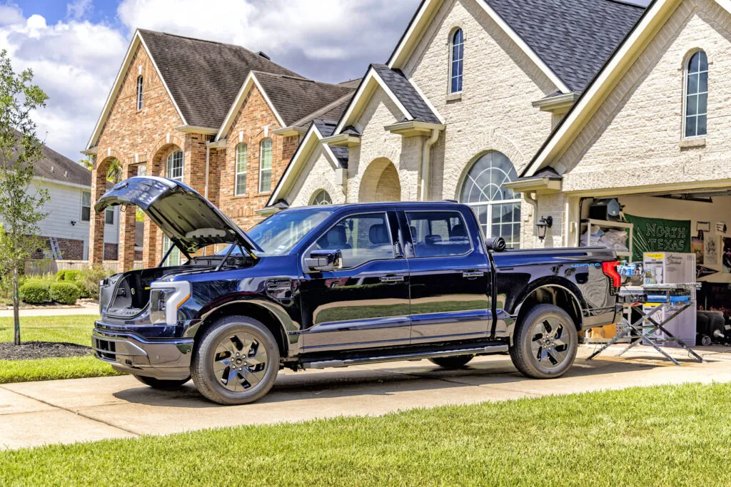 F-150 Lightning house