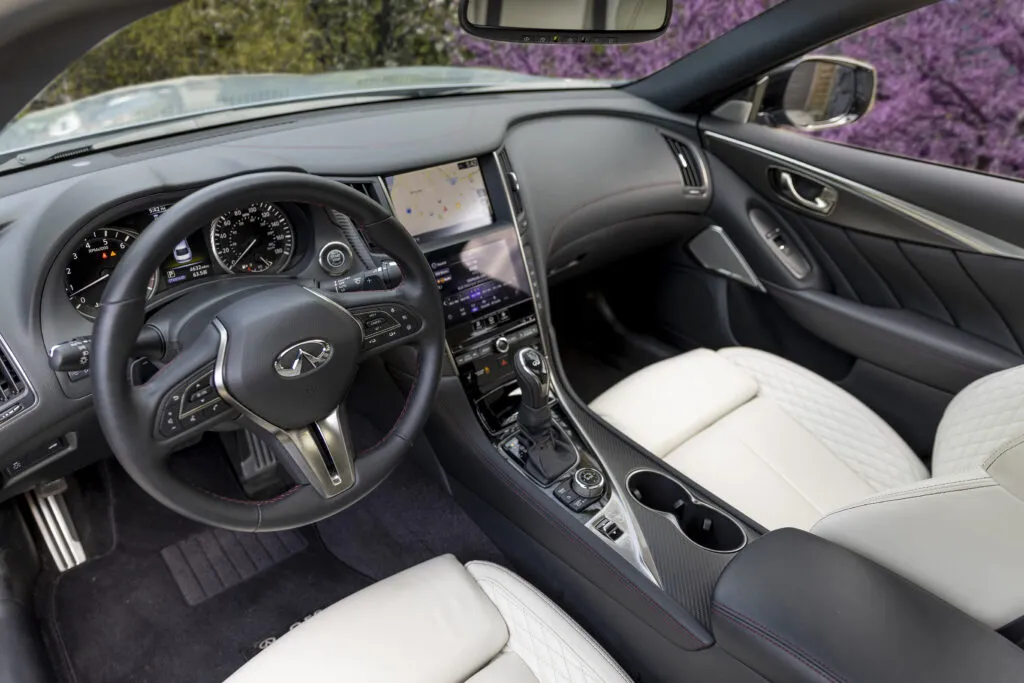 tilted Interior of the Q50