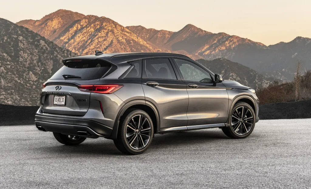 QX50 rear view.