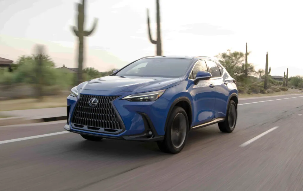 in the desert with the NX 350