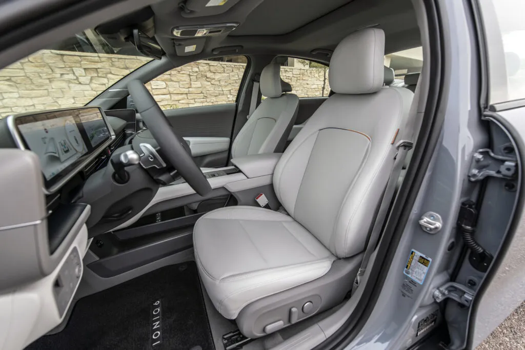 First Row Seats in the Ioniq 6