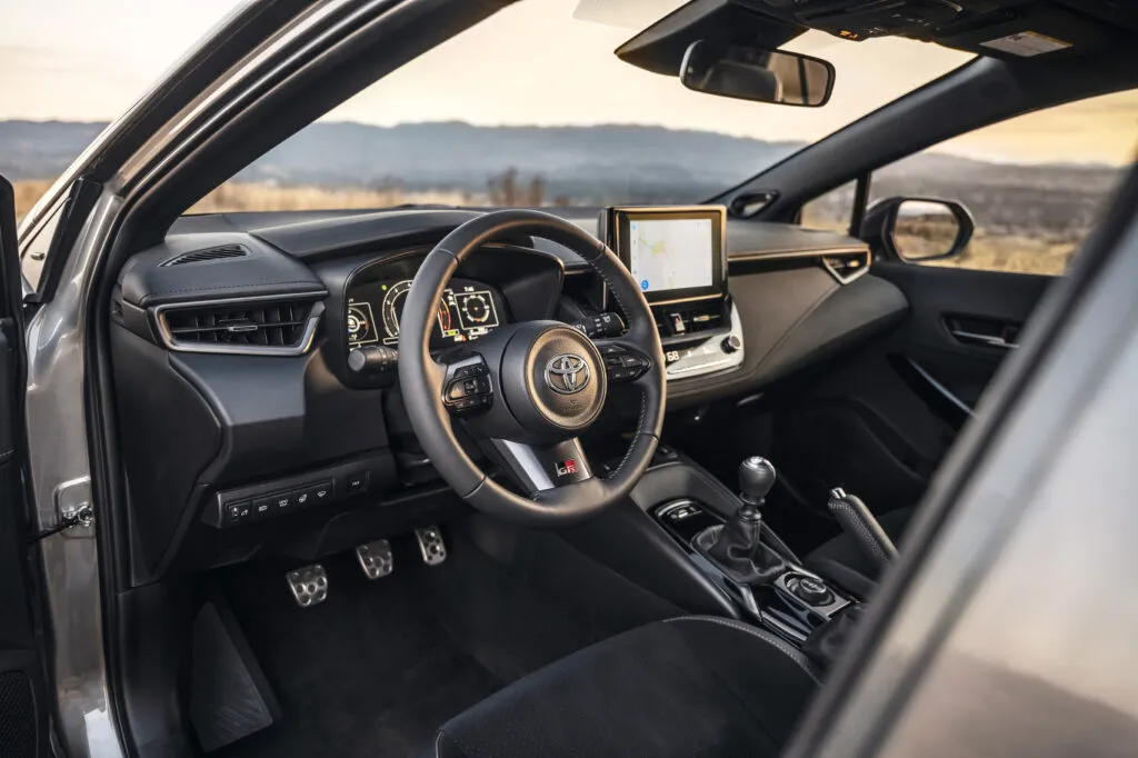 GR Corolla Interior