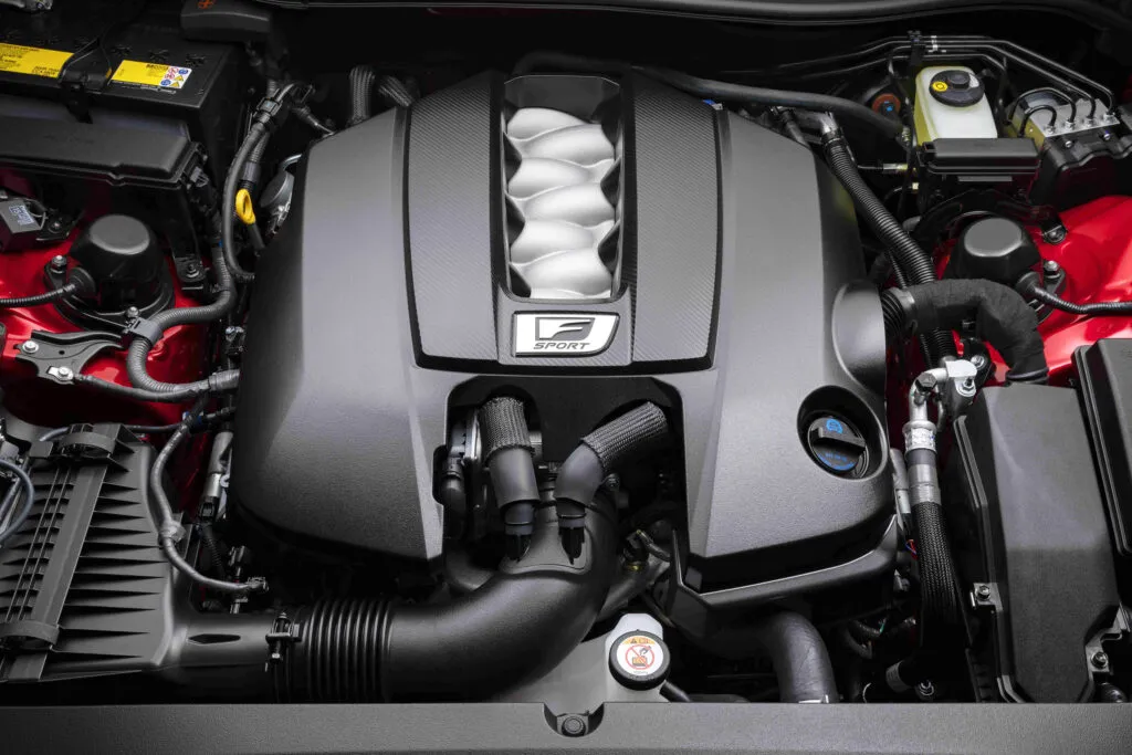 5.0-liter engine