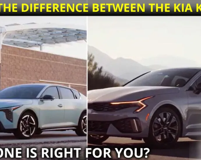 What is the difference between Kia K4 and K5