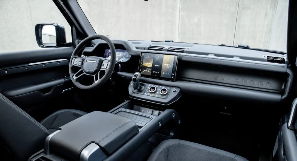 Defender 90 interior