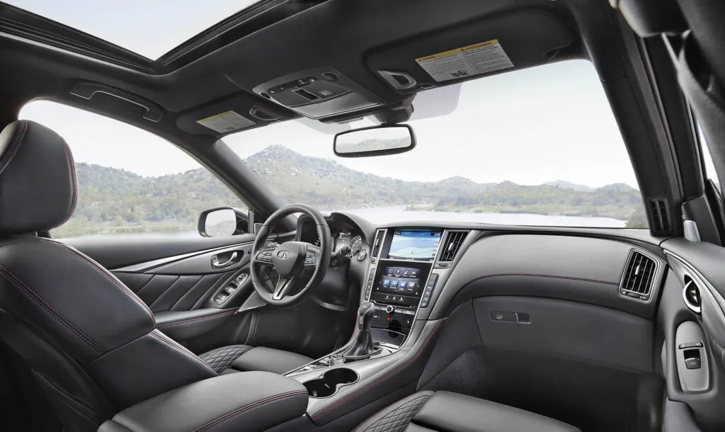Q50 interior