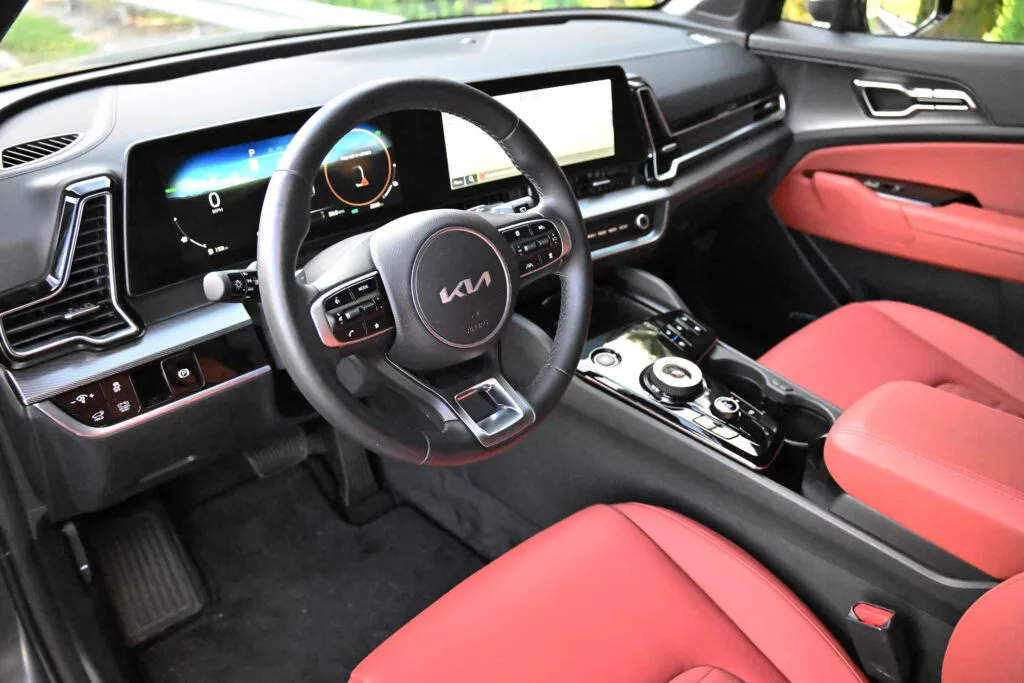 front seats Sportage