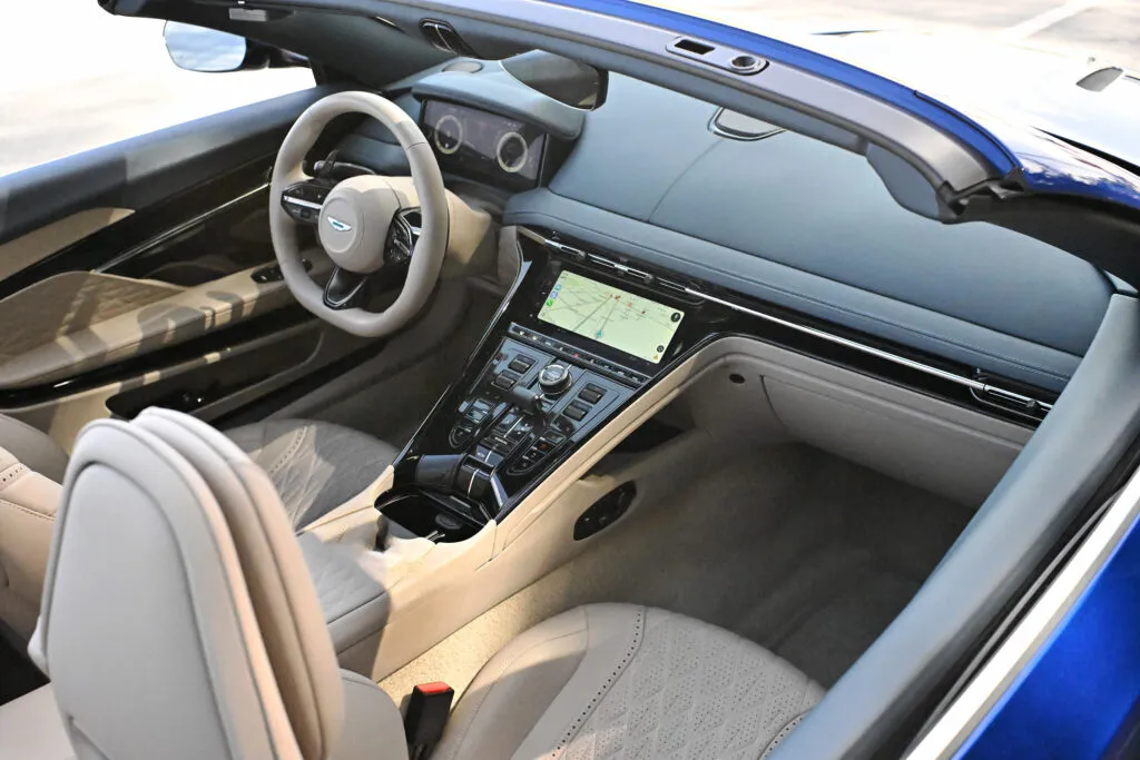 interior of DB12