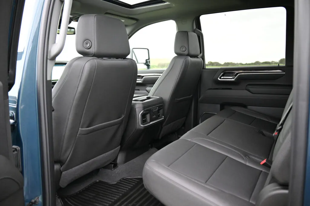 Silverado rear seat