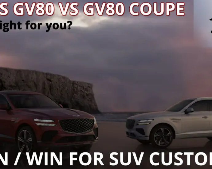Genesis GV80 vs GV80 Coupe from Napleton News