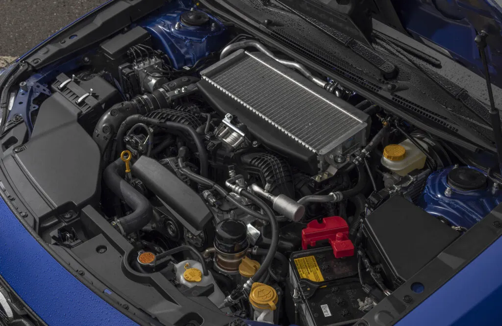 2.4-liter turbocharged Boxer four-cylinder.