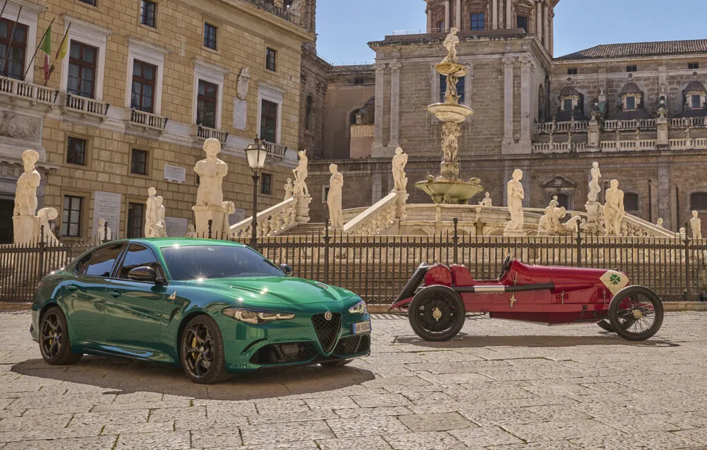 Giulia with Quadrifoglio